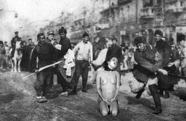 [Beheaded in the street]